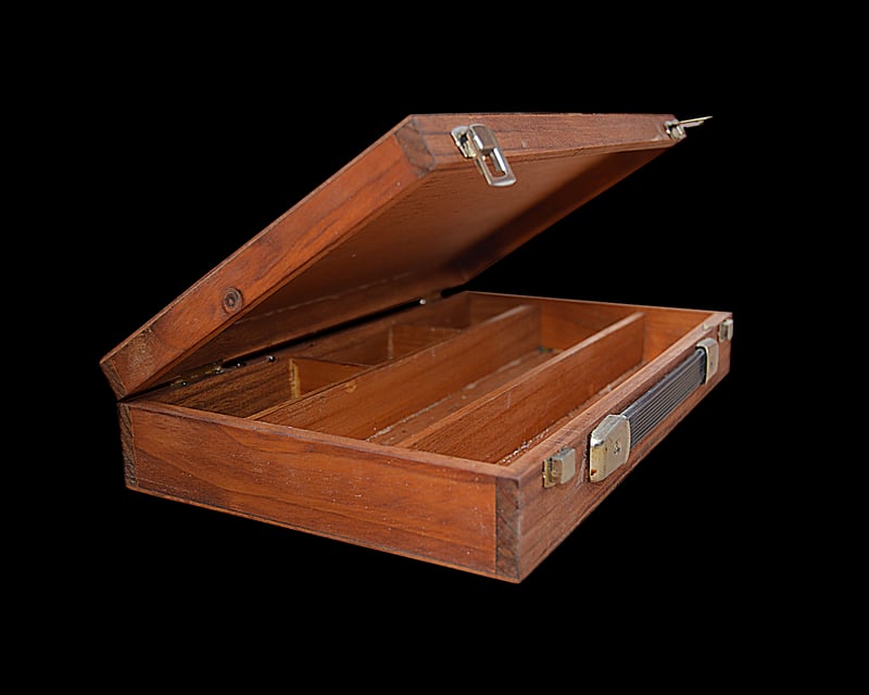 Wooden keepsake box